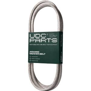 lot 14032 image: UDC Parts 196103 Mower Deck Belt for Husqvarna 532196103 587686701 LGT2654 YTH24V54 54 Inch Craftsman PoulanAramid Cord  147.50 inches
