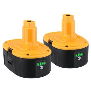lot 14039 image: 2Pack DC9096 7000mAh Lithium Ion Battery Replacement for Dewalt 18V Battery Compatible with DC9096 DC9098 DC9099 DE9096 DE9095 DW9096 DW9098 DW9095 DC9182 Compatible with Dewalt Cordless Power Tools