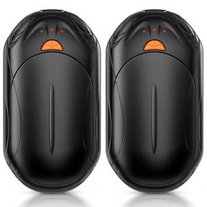 lot 14042 image: AI Hand Warmers Rechargeable 2 Pack, 20Hrs Long Safe Heat, AI Smart Chips Electric Hand Warmers, Portable Pocket Heater, Gifts for Christmas, Outdoor, Golf, Hunting, Camping Accessories