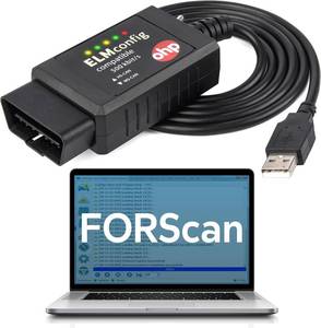 lot 14052 image: OHP FORScan ELM327-based OBD2 to USB Diagnostic Scan Tool with MS-CanHS-Can Switch for Ford Lincoln Mazda Mercury Vehicles
