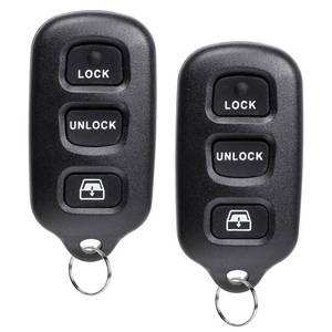 lot 14081 image: Key Fob Replacement for Toyota 4Runner 1999 2000 2001 2002 2003 2004 2005 2006 2007 2008 2009, Toyota Sequoia 01-08, Keyless Entry Remote Control Car Keys, HYQ12BAN, HYQ12BBX, HYQ1512Y, 2-Pack