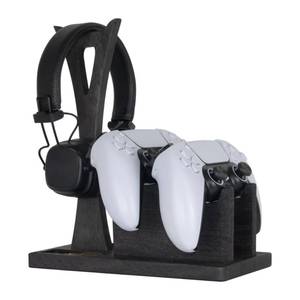 lot 14084 image: Kaseny Gamer Gifts for Men Teenage Boy Controller Holder & Headphone Stand, Stylish Gaming Accessories Setup Controller Stand Headset Stands, Unique Gifts for Gamers to Organize Gaming Equipment