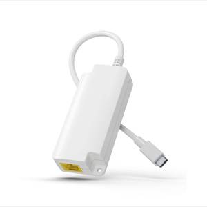 lot 14088 image: Gigabit PoE to USB C Converter for Smart PhoneTablet, USB-C to Ethernet Adapter with 10W Charging, Power & Data 2-in-1 RJ45 Port to Type-C Adapter, 101001000Mbps High Speed Plug & Play,IEEE802.3af