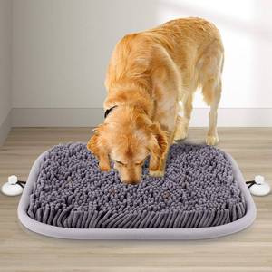lot 14096 image: Snuffle Mat for Dogs, 17 x 21 Dog Sniffing Interactive Feeding Game Boredom, Puzzle Toys Encourages Natural Foraging Skills and Stress Relief SmallMediumLarge Dogs