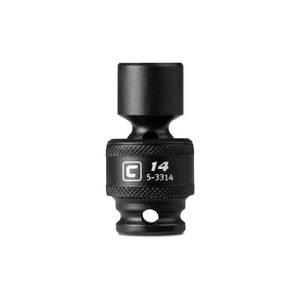 lot 14099 image: Capri Tools 14 mm Universal Impact Socket, 38-Inch Drive, 6-Point, Metric