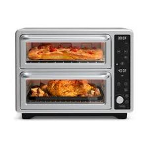 lot 3939 image: Bella Pro Double Up Oven with Probe Thermometer. Looks brand new and unused.