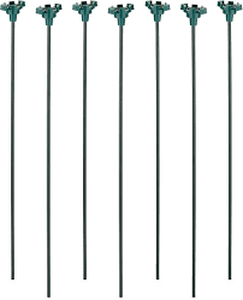 lot 6086 image: HLO 15-inch Metal Light Stakes - 25 Pack