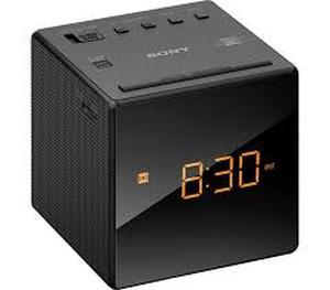 lot 6195 image: Sony ICF-C1 Cube Clock Radio