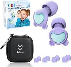 lot 8092 image: Kids Noise Reduction Ear Plugs with Carrying Case