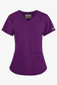 lot 8107 image: Skechers by Barco Medical Scrub Top XL Purple