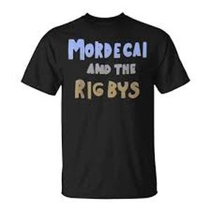 lot 8143 image: Mordecai and the Rigbys Band T-Shirt M