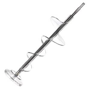 lot 1583 image: Upgrade Ice Maker Dispenser Auger for GE Refrigerator Replacement Parts WR17X11705 WR17X11939 PS1018130 AP3849786 AP3672963 PS964350 Ice Bucket Auger