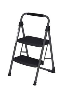 lot 1585 image: DEZEX Step Ladder 2 Step Folding,Step Ladder with Handgrip,Step Stool for Adults Ergonomic Foldable,2 Step Folding Step Stool with Anti-Slip Pedal,Multi-Use for Household and Home Kitchen