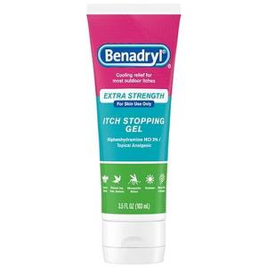 lot 2411 image: Benadryl Extra Strength Anti-Itch Topical Analgesic Gel - 3.5 fl oz