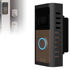 lot 2471 image: Anti-Theft Ring Doorbell Mount, Adjustable Angle Mount Kit (45-135 Degrees) Compatible with Ring Battery Video Doorbell 234Pro (2024 Release), Door Bell Holder Mounting Bracket No Block Sensor