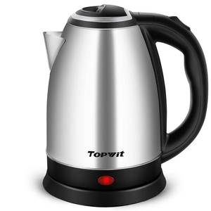 lot 3091 image: TOPWIT Electric Kettle, 2.0L Hot Water Kettle Electric, BPA-Free Stainless Steel Tea Kettle, Electric Kettles for Boiling Water with Fast Boil, Auto Shut-Off & Boil Dry Protection, Silver