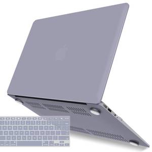 lot 4402 image: IBENZER Compatible with Old Version MacBook Air 13 Inch Case (2010-2017 Release). Models A1466  A1369, Plastic Hard Shell Case with Keyboard Cover for Mac Air 13, Lavender Grey, A13LVGY1