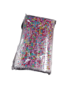 lot 6249 image: Face Gem London Rhinestone Sticker Sheets five pack