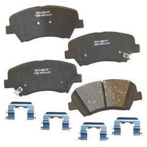 lot 6265 image: Bendix Premium SBC1595 Ceramic Front Brake Pads for Select Models Hyundai Elantra, Elantra Coupe, GT, Veloster, Kia Forte, Forte5, Forte Koup, Soul