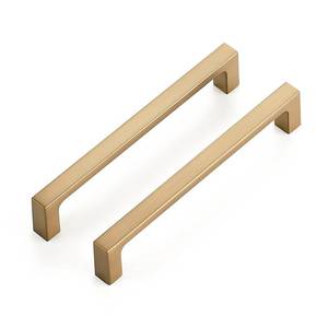 lot 6308 image: Ravinte 20 Pack Solid 5 Inch Kitchen Square Cabinet Handles Champagne Bronze Cabinet Pulls Dresser Drawer Pulls Kitchen Cupboard Hardware Handles