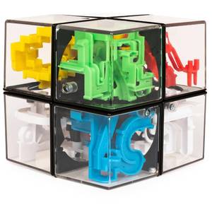 lot 6310 image: Rubik��s, Perplexus Hybrid 2 x 2 Gravity 3D Maze Game Brain Teaser Fidget Toy Puzzle Ball, for Kids & Adults Ages 8 and up