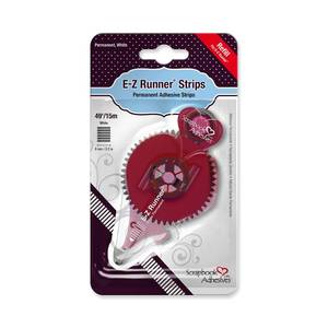 lot 6311 image: SCRAPBOOK ADHESIVES BY 3L E-Z Runner Permanent Refillable Refill Catridge, 49 Feet