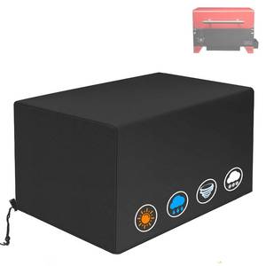 lot 6321 image: Rsipelsk Tabletop Grill Cover for ASMOKE AS350 Wood Pellet Grills, Heavy Duty 600D Waterproof Table Top Portable Smoker Cover for ASMOKE Pellet Grill AS350AS350DC BBQ Accessories