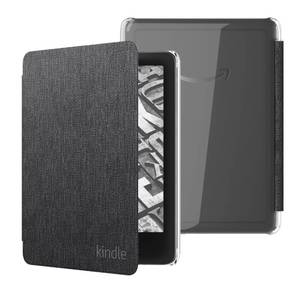lot 6326 image: All-New, Clear back case for Kindle Paperwhite (2024 Release) and Kindle Colorsoft - Fabric