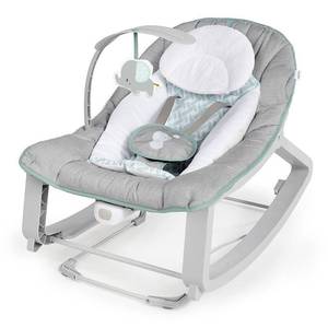 lot 7486 image: Ingenuity Keep Cozy 3-in-1 Grow with Me Baby Bouncer, Rocker & Toddler Seat - Weaver