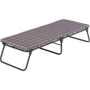 lot 7491 image: Coleman Comfort Smart Foldable Camping Cot with Foam Mattress  30  x 80