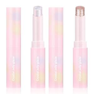 lot 8293 image: Hegafoo Crystal Hydrating Jelly Stick Eyeshadow Stick, Glitter Makeup Jelly Shimmer Eye Shadow Crayon, Lightweight Eye Brightener Makeup Glitter Eye Shadow (0103)