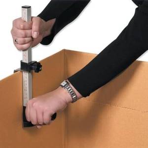 lot 8294 image: Box Resizer Tool with Scoring Wheel - Cardboard Box reducer to Customize Shipping Boxes - Box scorer Tool
