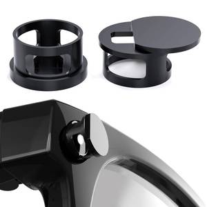 lot 8297 image: DuHeSin 2 Pcs LED Light Blocker Cover for Ray Ban Meta Glasses Accessories, Completely Blocked and Invisible, Compatible with Way-farer, Skyler, Oakley and Headliner Meta AI Smart Glasses