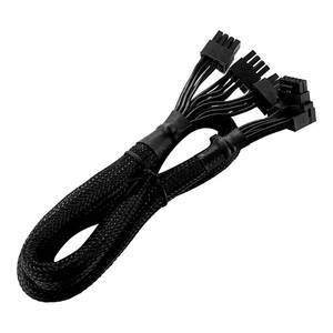 lot 8325 image: Cooler Master Cooler Master 12VHPWR Adapter Cable Type 2 65cm 90 Degree Connector 12VHPWR Connector Cable (Type 2 for MWE Gold V2, GX Gold, GX, XG Plus) CMA-NFPC16XXBK2-GL CB2631