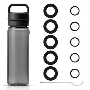 lot 8358 image: chaseroad 10 PCS Bottle Seal Ring for YETI Yonder 20253450 oz, Premium Silicone Chug Cap Gasket for YETI Yonder BPA Free, Rubber Seal Replacement to Prevent Water Leakage