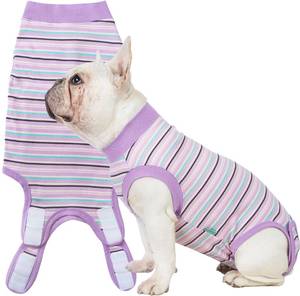 lot 8360 image: Sebdtico Recovery Suit for Dogs,Dog Surgery Suit Female Spay,Soft Dog Onesie for Surgery Female,Dog Cone Alternative Surgical Recovery Suit Female,Abdominal Wounds Licking Anti Suit for Dogs