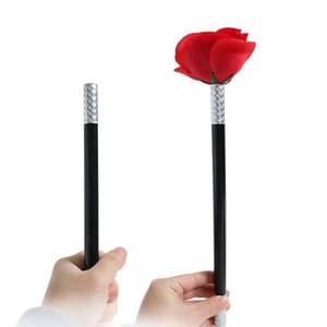 lot 8361 image: SUMAG Stick to RoseFlower Magic Tricks Flowers Appearing Close up Street Stage Magic Props Magic Illusion Gimmicks Props Accessories