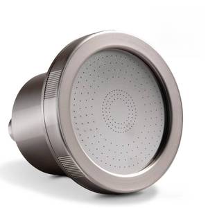 lot 13502 image: MDhair Filtered Shower Head for Healthier Hair & Skin �� Removes Chlorine & Heavy Metals, High Pressure Shower Head Filter for Hard Water, Dermatologist-Formulated Water Softener for Hard Water (used)