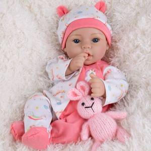 lot 13503 image: Aori Reborn Baby Dolls Lifelike - 18-inch Real Life Newborn Girl with Ultra-Realistic Handcrafted Details & Flexible Limbs, Gift Set for Kids 3, Parents, Elderly and Collectors