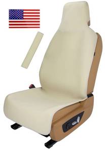 lot 14102 image: VSHIELD Waterproof Neoprene Car Seat Cover, Sweatproof Non-Slip Seat Protector, Universal Fit for Front Bucket or Rear Bench Seat of Cars, SUVs, Vans, Trucks, Compatible with Airbags and Armrests