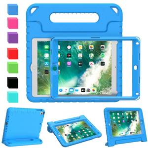 lot 14133 image: AVAWO Kids Case for iPad 9.7 inch (20182017 Model) 6th5th Generation, iPad Air 2 Cover with Built-in Screen Protector, Durable Lightweight Shockproof Handle Stand for Toddlers, Blue