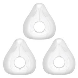 lot 14153 image: Replacement Cushion for AirFit F20 Medium - Mask Cushions Compatible with Original F20 Frame - Ultra-Soft Seal & Snug Fit for Full Face Masks(3 Packs)