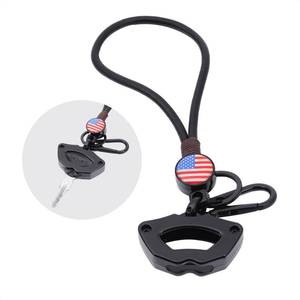 lot 14168 image: Kiawnia Key Holder Flag Pattern Key Holder Compatible With For Can Am Spyder F3 RT RT-S ST RSI All Models (Black)