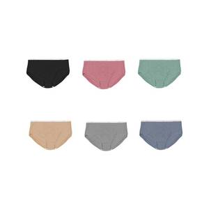 lot 14180 image: Hanes Womens Ribbed Cotton Brief Underwear 6-Pack
