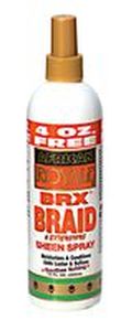 lot 14184 image: African Royale BRX Braid and Extensions Moisturizing Sheen Hair Spray  12 fl oz