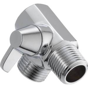 lot 14193 image: Delta Faucet Shower Arm Diverter for Hand Shower, Chrome