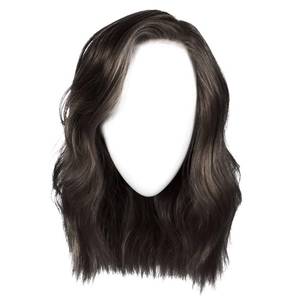 lot 14246 image: GABOR Love Wave Layered Shoulder-Length Wig With Soft Barrel Curled Waves by Hairuwear, Average Cap, GL2-6 Black Coffee