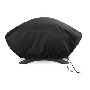 lot 14251 image: NettyPro Grill Cover for Small Q Series, Waterproof Heavy Duty UV Resistant Portable Grill Cover for Q 14001000 Series and Baby Q Gas, Black