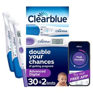 lot 14256 image: Clearblue Advanced Digital Ovulation Test Kit, 32 Count