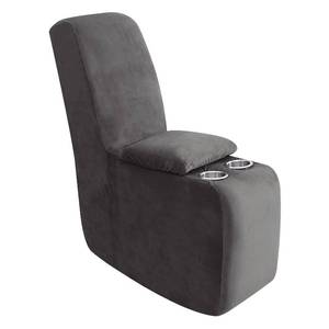 lot 19335 image: ULTICOR 7-Piece L Shape Sectional Recliner Sofa Covers, Velvet Stretch Reclining Couch Covers for Reclining L Shape Sofa, Thick, Soft, Washable (Dark Grey, 1 Console Cover)